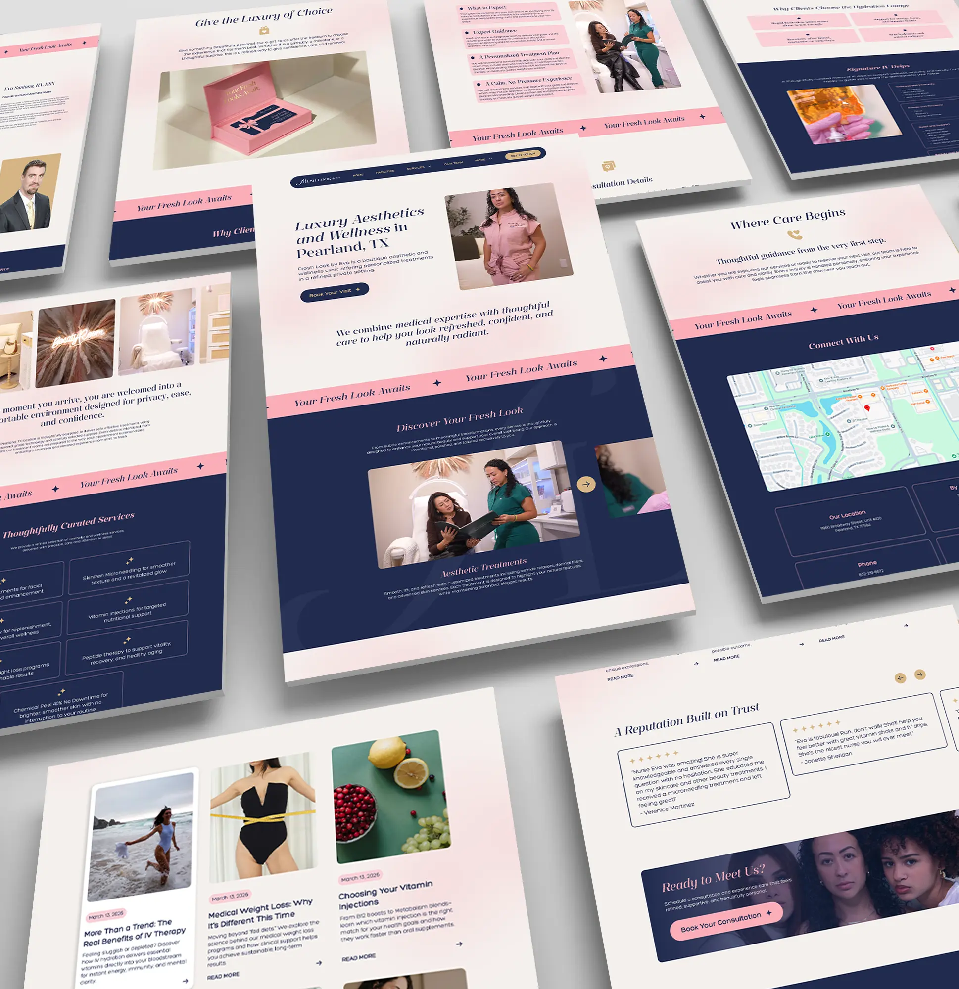 Fresh Look by Eva Website Design & Development