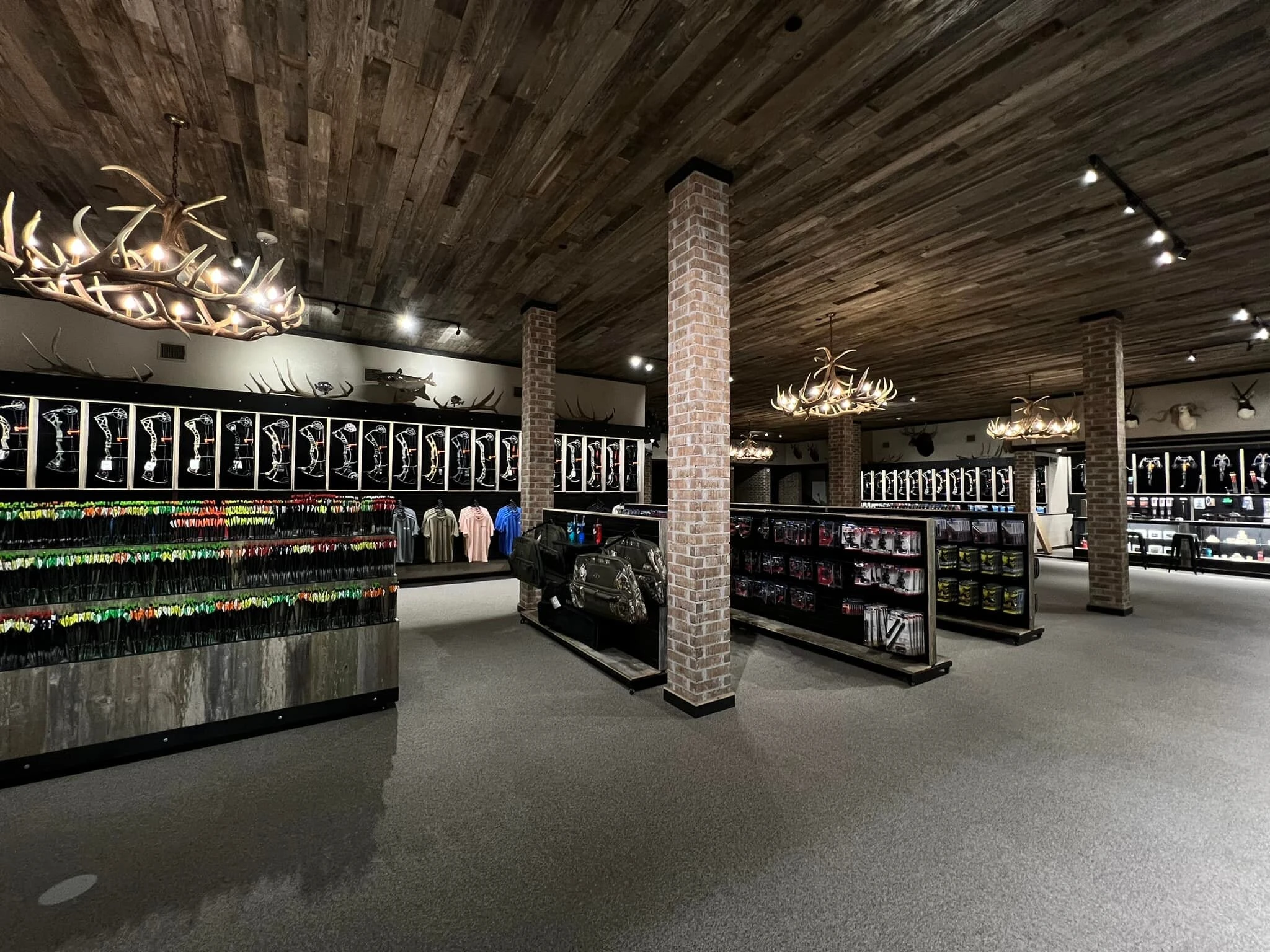 Inside of Outlaw Archery Store Photography