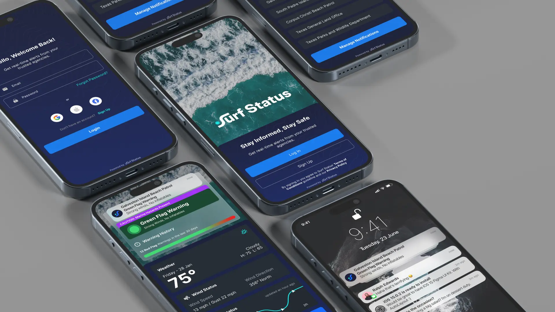Surf Status Application Development