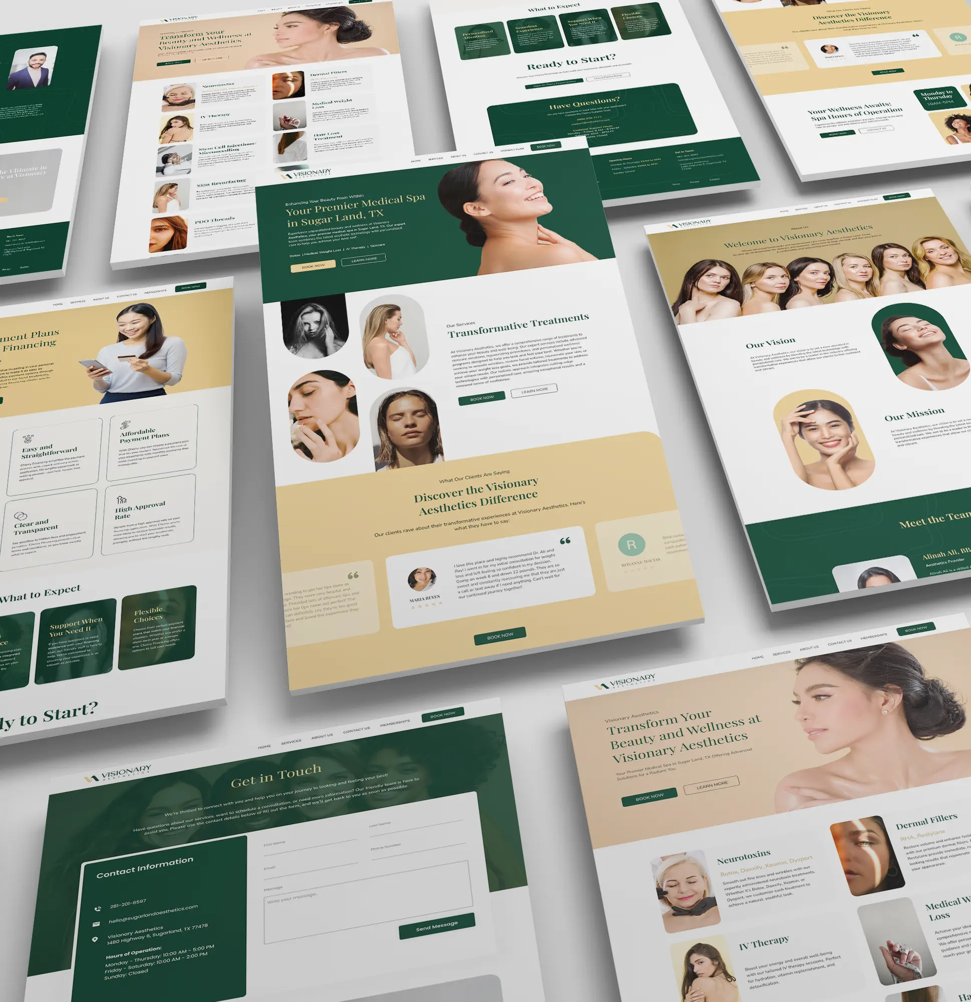 Visionary Aesthetics Website Design & Development